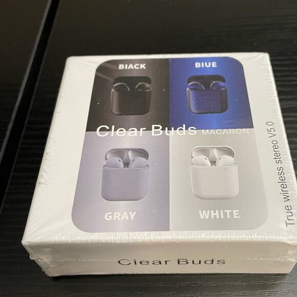 Earbuds Clear Buds True Wirelessly Stereo V5.0 compatible with Apple and Android - Picture 5 of 5